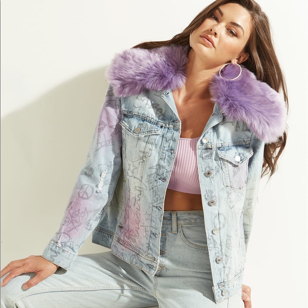 Woman’s guess denim jacket